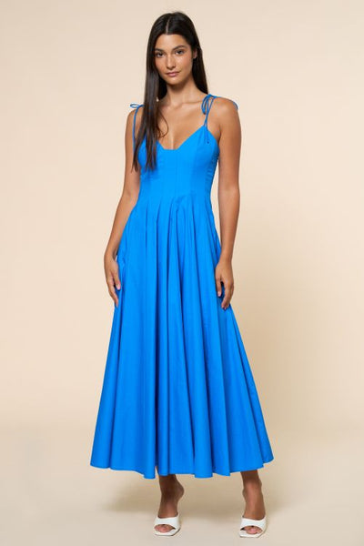 FIT & FLARE MAXI DRESS