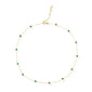 14K EVIL EYE NECKLACE