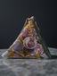 EMBROIDERED TRIANGLE HANDBAG