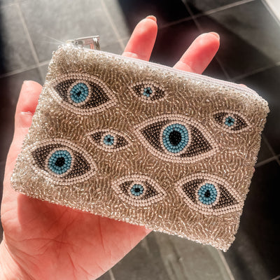 EVIL EYES COIN PURSE