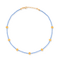 MIYUKI GOLD DISC NECKLACE