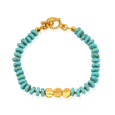 KNOTTED GEMSTONE BRACELETS