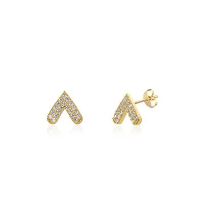 PAVE ARROW STUDS