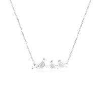 Mama & Baby Bird Necklaces