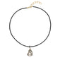 OCTOPUS PEARL | LEATHER CHOKER