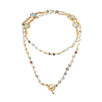 DARIEN NECKLACE, AMAZONITE