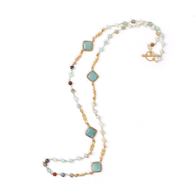 DARIEN NECKLACE, AMAZONITE