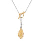 GOLD LEAF PENDANT