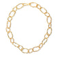 GOLD SHORT CHAINLINK NECKLACE