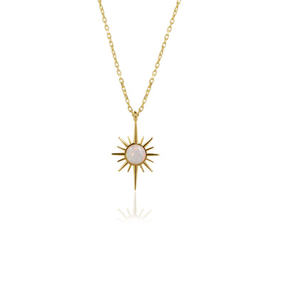 OPAL STARBURST PENDANT