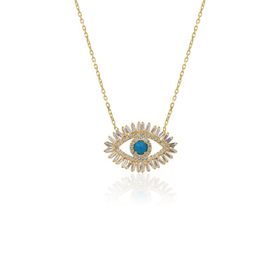 BAGUETTE EYE PENDANT