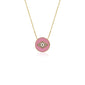 ENAMEL EYE PENDANT
