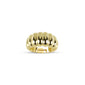 WIDE CROISSANT DOME RING