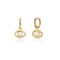 OPAL EYE EARRINGS