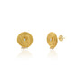 GOLD SWIRLING STUDS