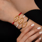 MACRAME CHARM BRACELET