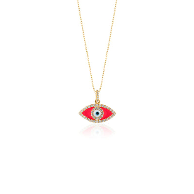 NEON EVIL EYE PENDANT