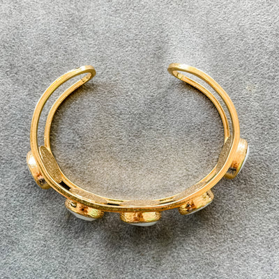MOTHER OF PEARL CUFF BRACELET
