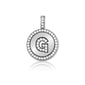 INITIAL COIN PENDANT "G"