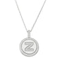 INITIAL COIN PENDANT "Z"