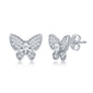 BUTTERFLY STUD EARRINGS