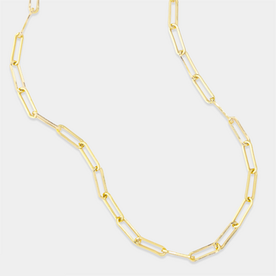 18" LARGE PAPERCLIP CHAIN