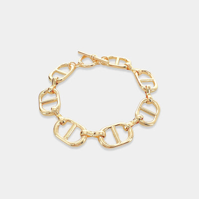 MARINER CHAIN BRACELET W/ TOGGLE