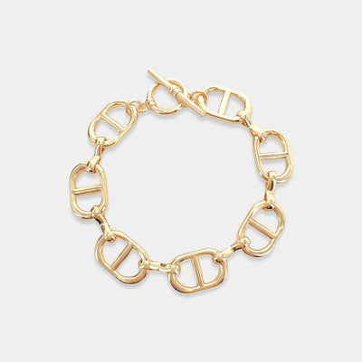 MARINER CHAIN BRACELET W/ TOGGLE