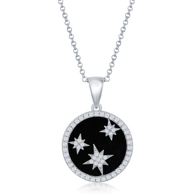 NORTH STARS ONYX PENDANT
