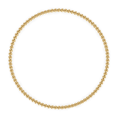 2MM GOLD FILLED BALL BRACELET