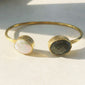 2-STONE BANGLE